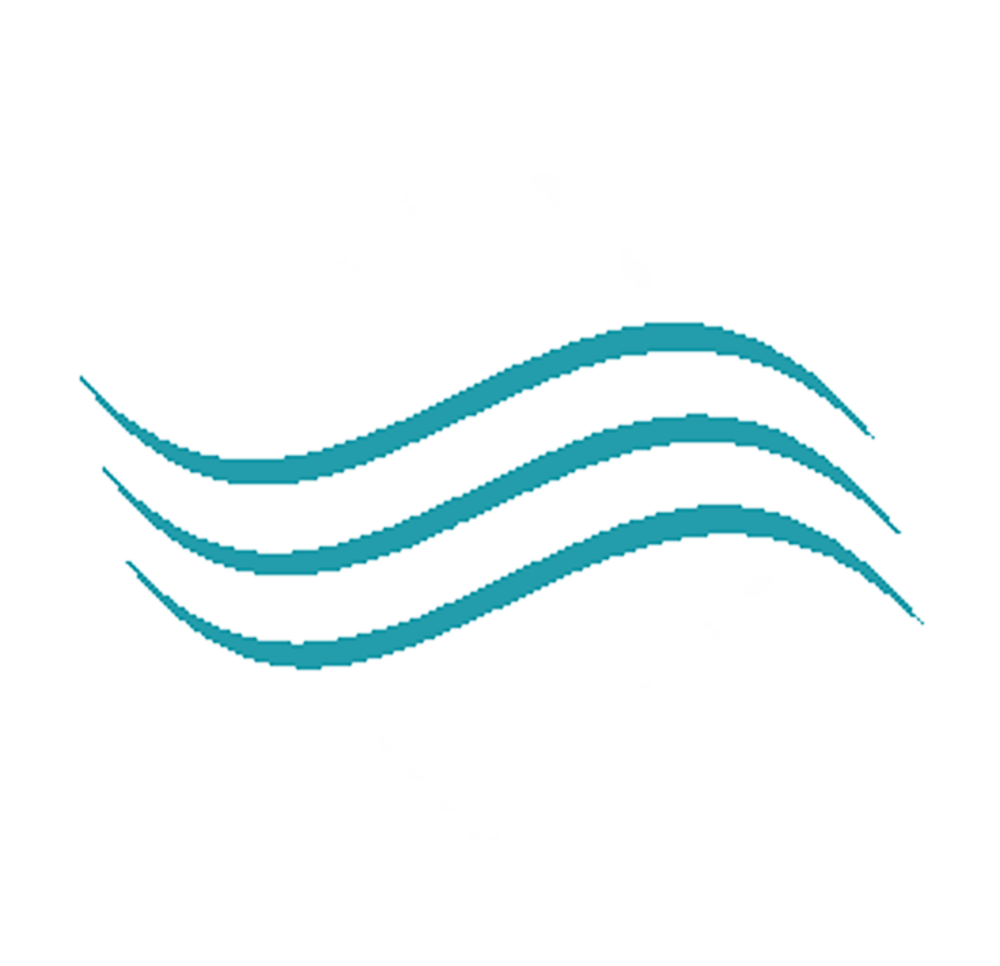 Lake Hair Logo White Green